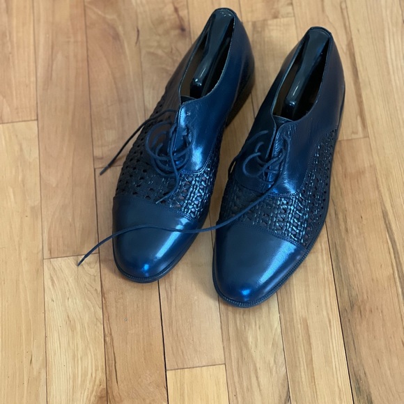 Vintage Bally Oxford Shoes - Size 8 - Picture 3 of 5